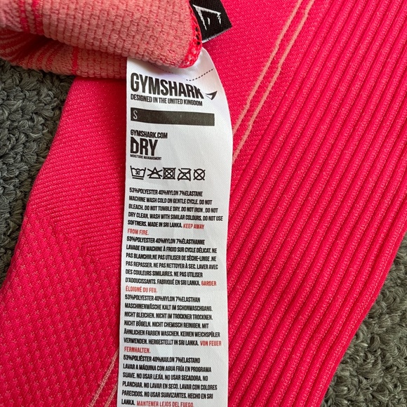 Gymshark Leggings Seamless Pink Size Small - Picture 3 of 4